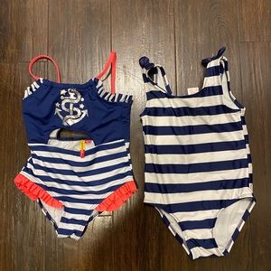 4T toddler girl bathing suits